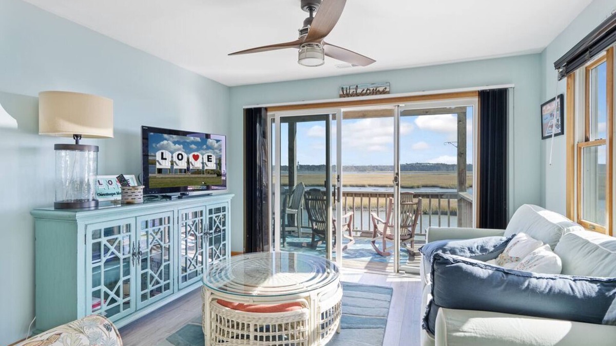 Chincoteague Condo | Wonderview 208 - Breathtaking Channel Views!
