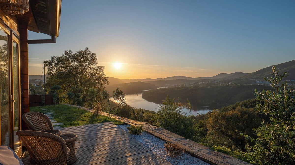 Castelo de Paiva House | Wood House Amazing View Douro