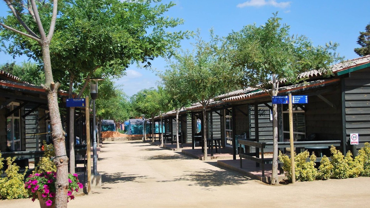 Malgrat de Mar House | Wooden bungalow in a campground
