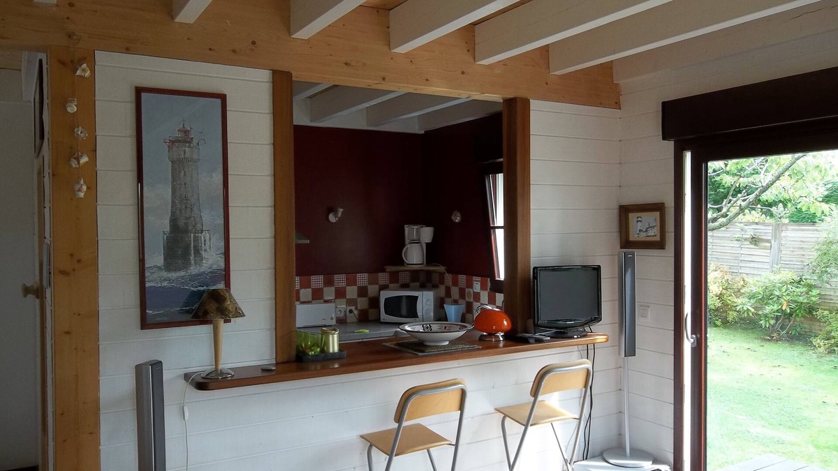Saint-Ideuc House | WOODEN HOUSE 500 METERS BEACH