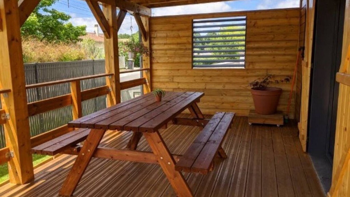 Vendays-Montalivet House | Wooden house with terraces
