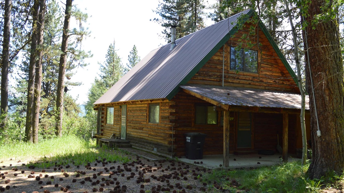 McCall Cabin | Woodland cabin with screened porch & meadow views - near town, with internet