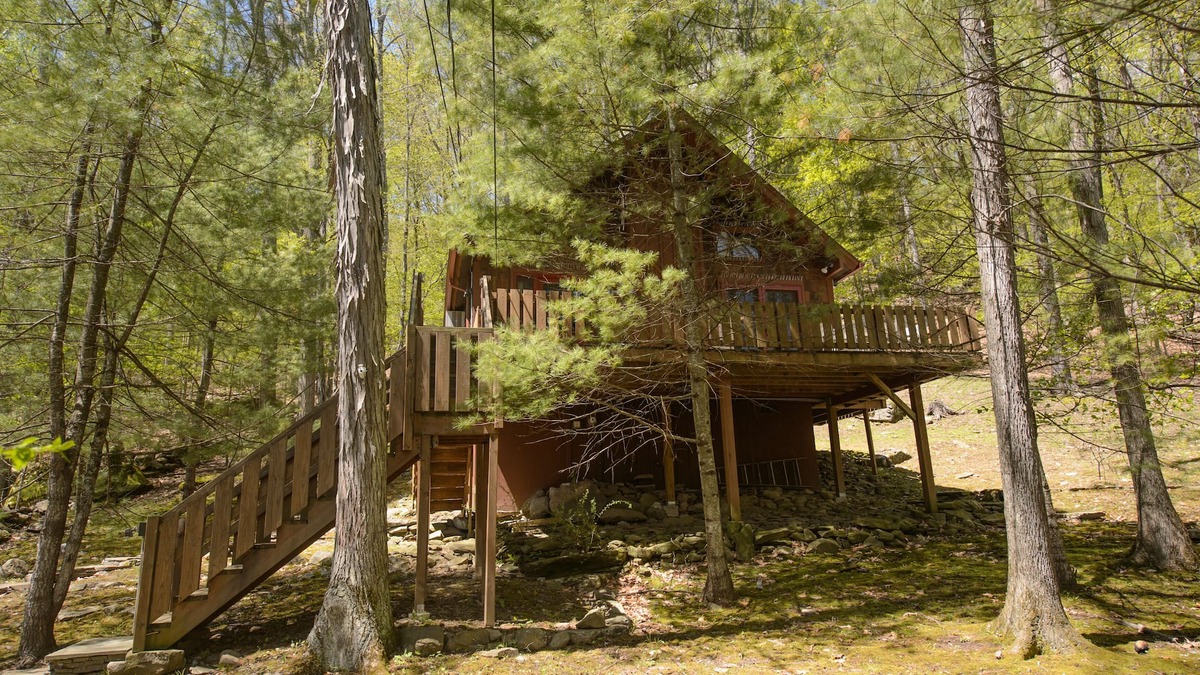 Boiceville Cabin | Woodland Cozy Cabin Catskills
