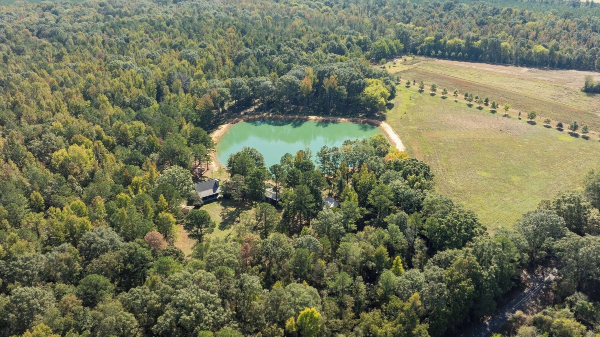 Clinton Cabin | Woodland Gameday Getaway Near Tuscaloosa – Pond Views, Pavilion, Firepits & More