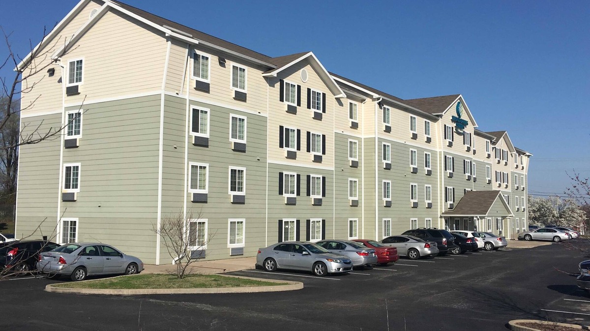 St. Charles Hotel | WoodSpring Suites St Louis St Charles
