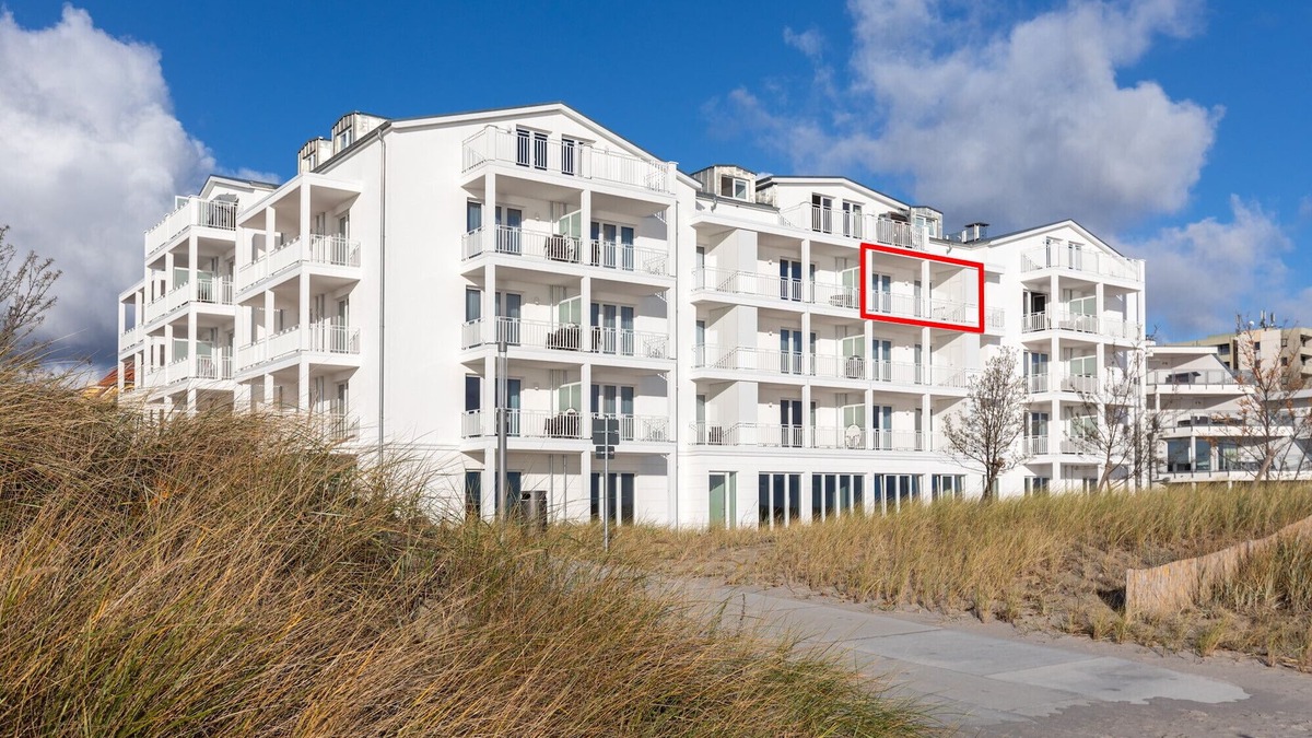 Grossenbrode Apartment | Wunderschön Gelegenes Apartment Direkt am Strand mit Balkon und Tollem Meerblick
