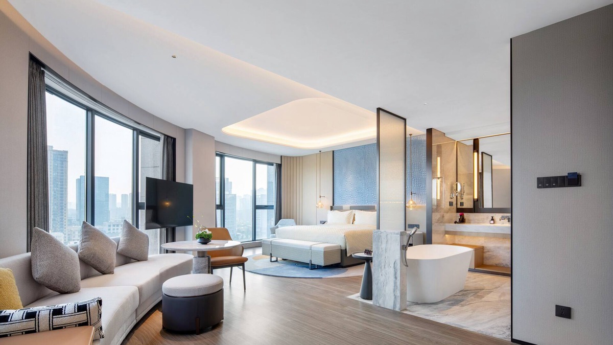 Yue Lu Hotel | Wyndham Grand Plaza Royale Lugu Changsha