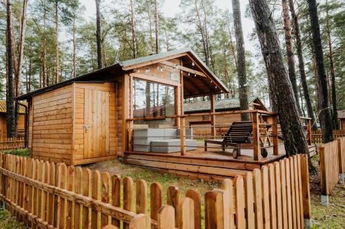 gmina Karsin House | WYPOCZYWANKO w BORSKU domek 24