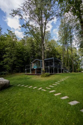 gmina Prostki House | Wyspa Ciernie - Dom nad jeziorem z sauną i jacuzzi