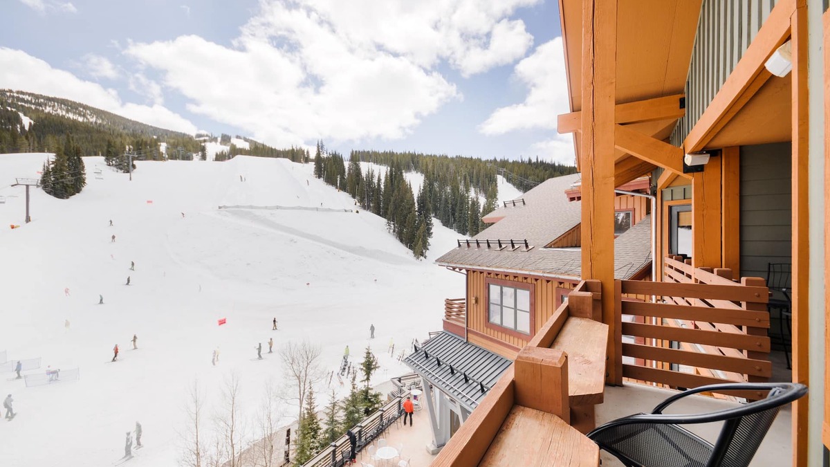 Copper Mountain Condo | X-Large Balcony View of Half Pipe and Mountain! Steps from American Eagle Lift!