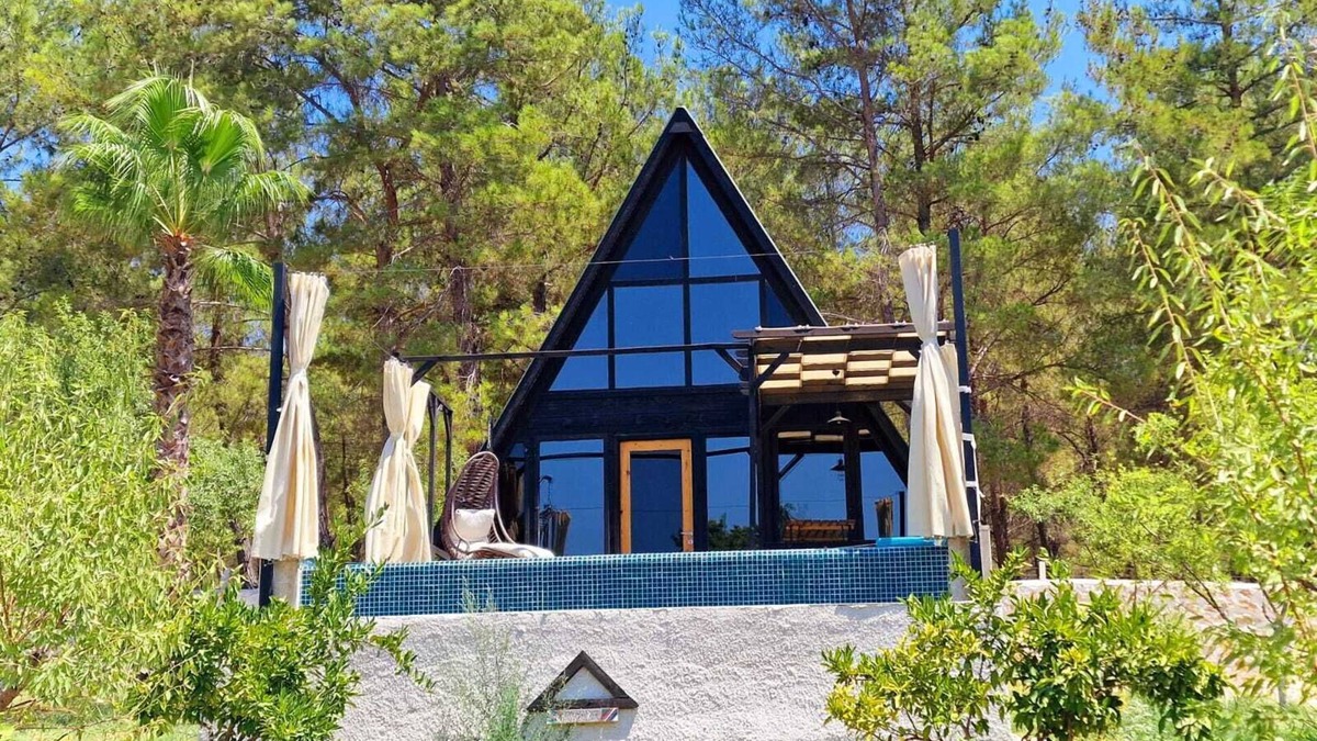 Faralya Villa | Xanthos is located in a cedar forest, our natural healer - de-stress and unwind
