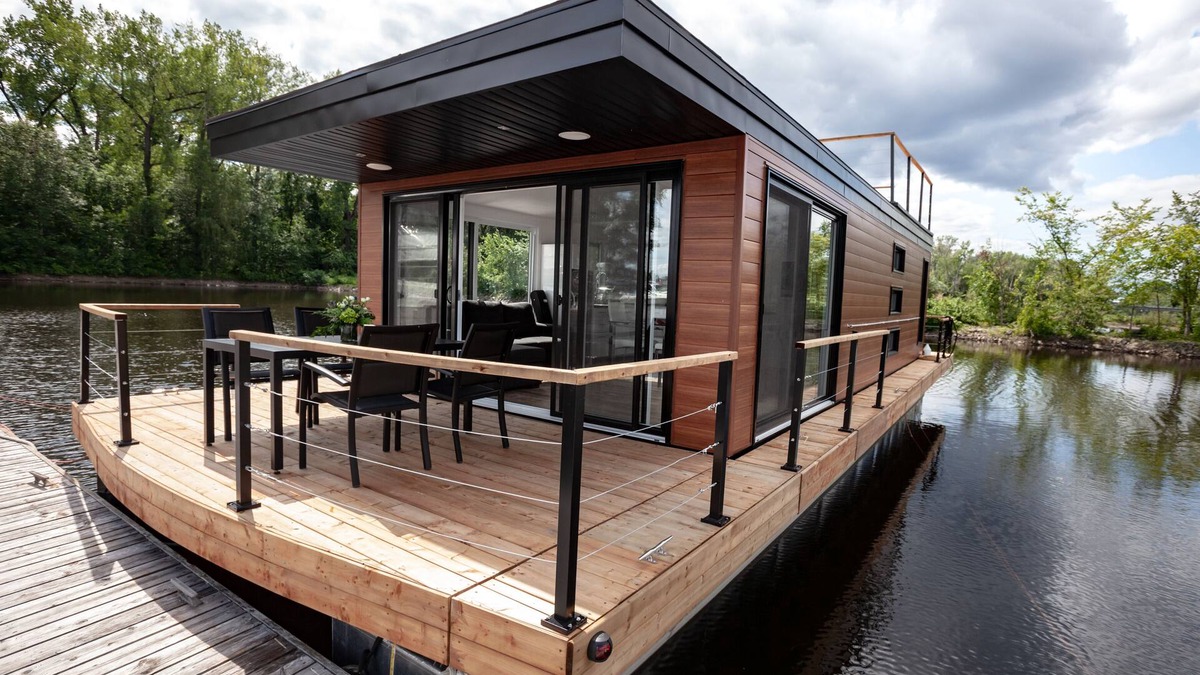 Mauricie House | Yacht Club de Trois-Rivières 1 - Maison flottante