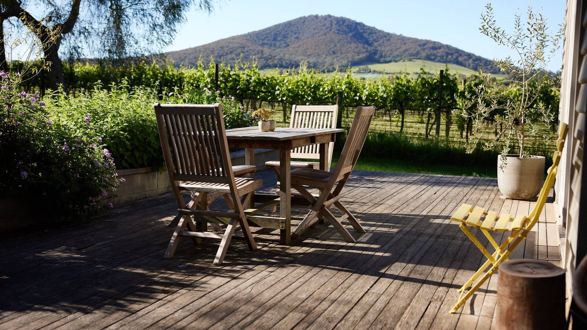 Gruyere House | Yarra Valley Vineyard Cottage - premier location with spectacular views.