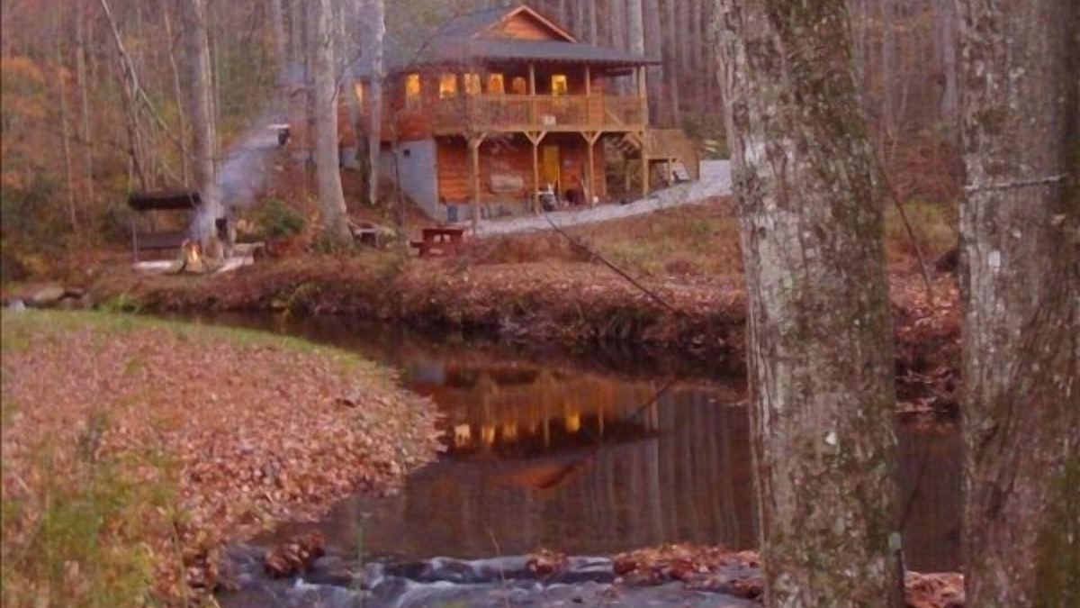 Robbinsville Cabin | Yellow Creek Cabin, Secluded, on Creek, N.C. Trout Stream, near Fontana