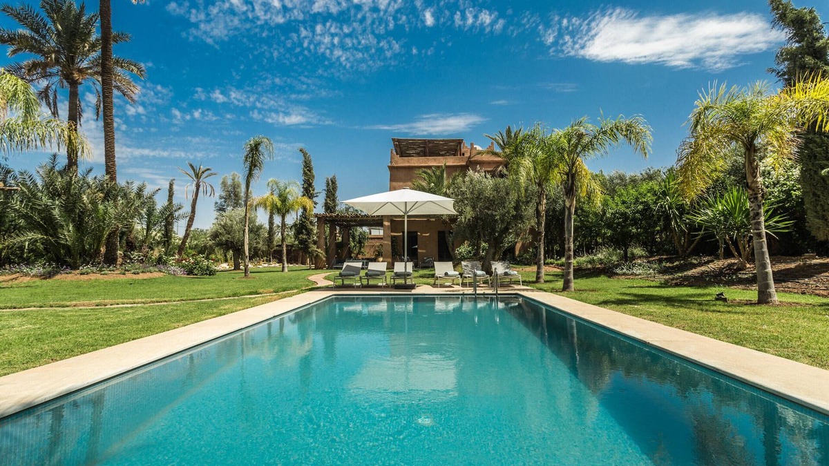 Annakhil Villa | Yenmoz Villa in Marrakech palm grove with heated pool (3 bedrooms/6 guests)