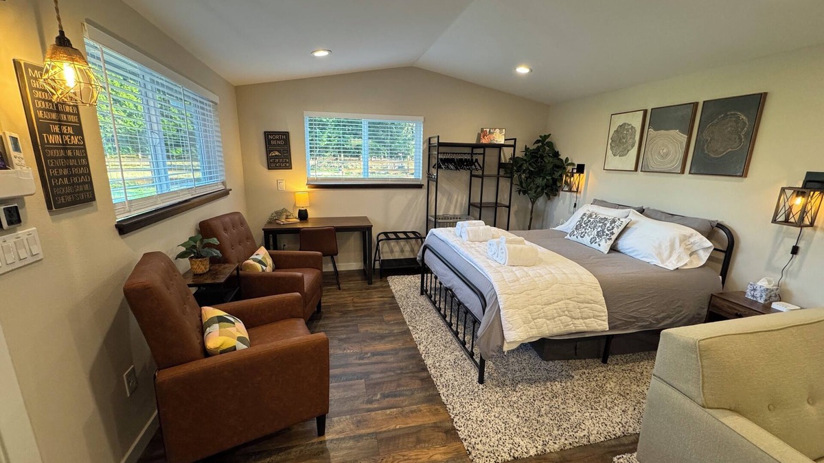 North Bend Cottage | Your North Bend Escape- A Cottage with a view- the majesty of Mt. Si