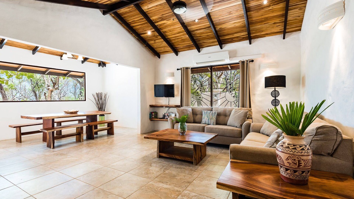 Palm Beach Estates House | Your Private Beachfront Oasis On White Sand Secluded Playa Grande Beach