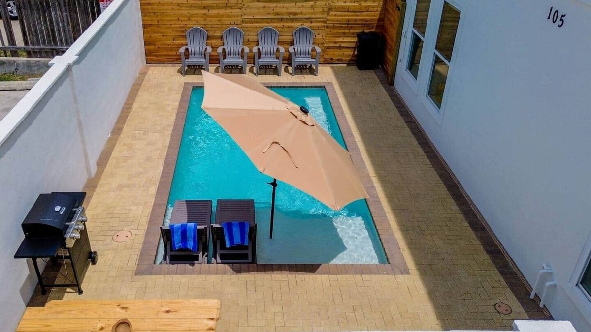 South Padre Island House | Your Very Own Private Pool, Patio, and BBQ
