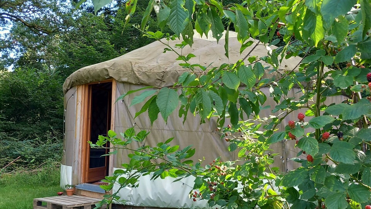 Saint-Laurent-les-Eglises Cabin | Yourte Contemporaine Dans Micro Ferme Bio