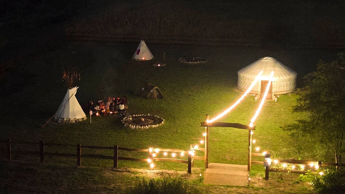 Carpignano Sesia RV Rental | Yurt and Tepee in Nature: for a Magical Stay