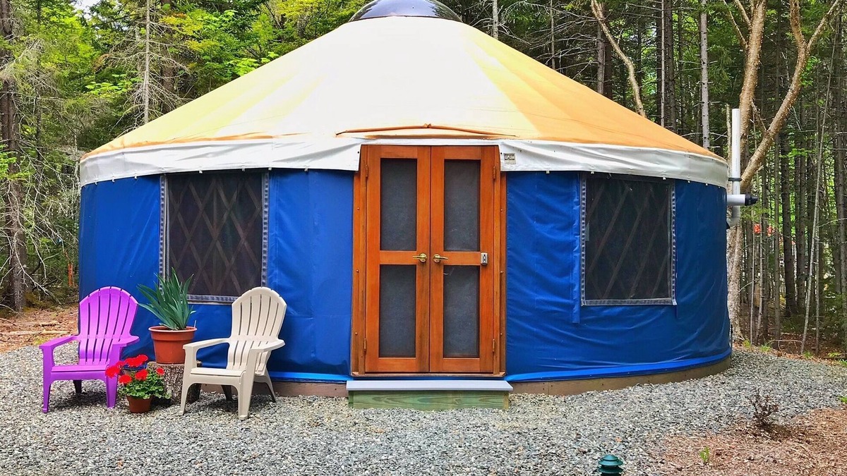 Southwest Harbor Cottage | Yurt Glamping on the Quiet-side of Acadia National Park!