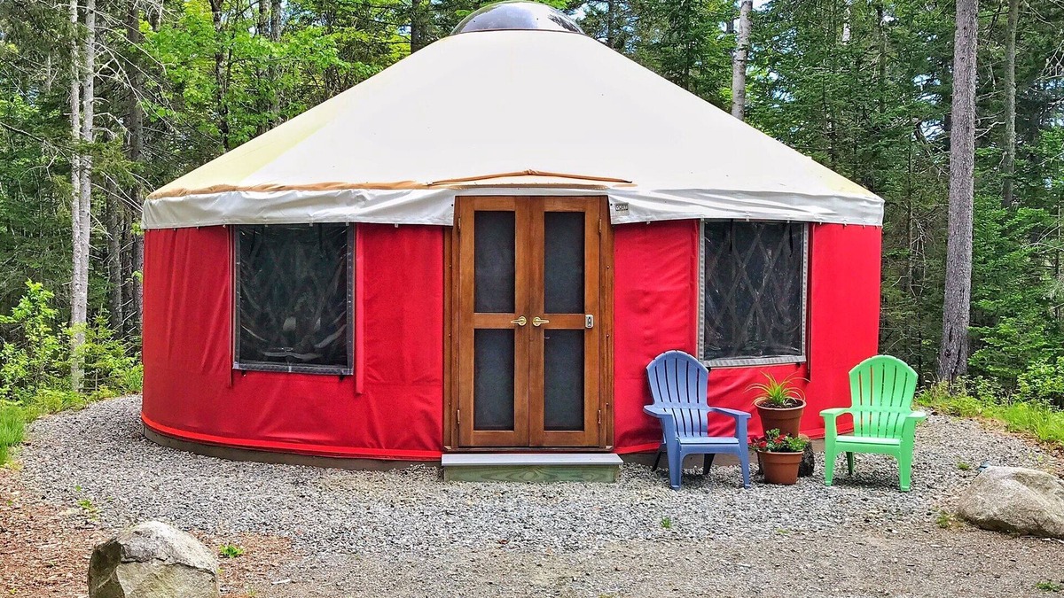 Southwest Harbor Cottage | Yurt Glamping on the Quiet-side of Acadia National Park!