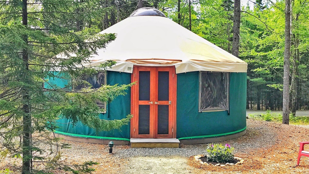 Southwest Harbor Cottage | Yurt Glamping on the Quiet-side of Acadia National Park!