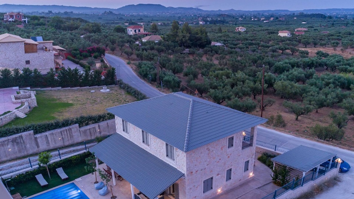Lagopodo Villa | ZANTE SOLEIL - High-end stone villa with 4BD, .