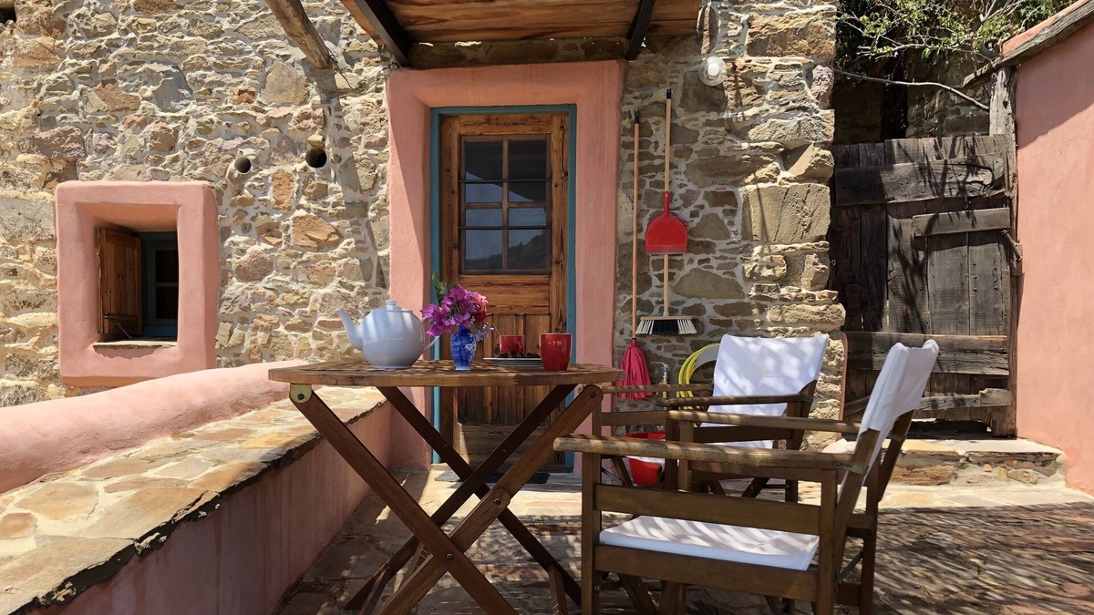 Volissos House | ZARTA, a Cosy Stone Village House with Splendid View