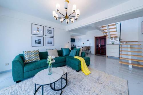 Syokimau Apartment | Zen 3BR Suite near Airport SGR w Pool Gym Restaurant