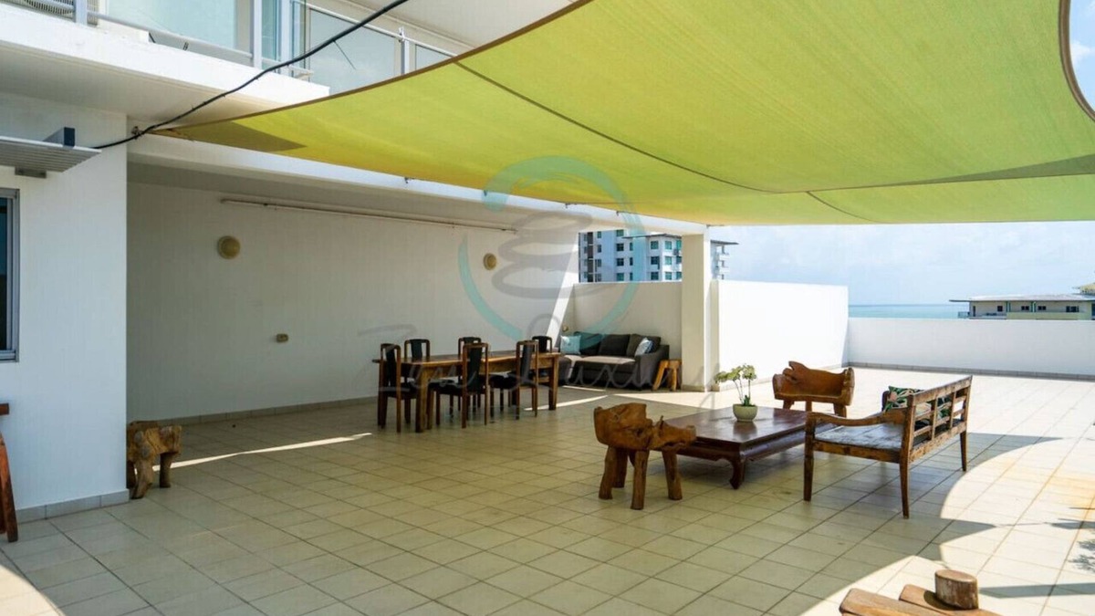 Darwin City Centre Apartment | Zen Mitchell: Rooftop ~ Outdoor Dining ~ Oceanview