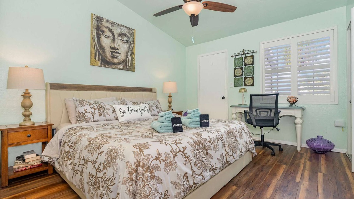 Ocean Side Village Condo | Zen · Serene King Bed Condo · Half Mile from Beach