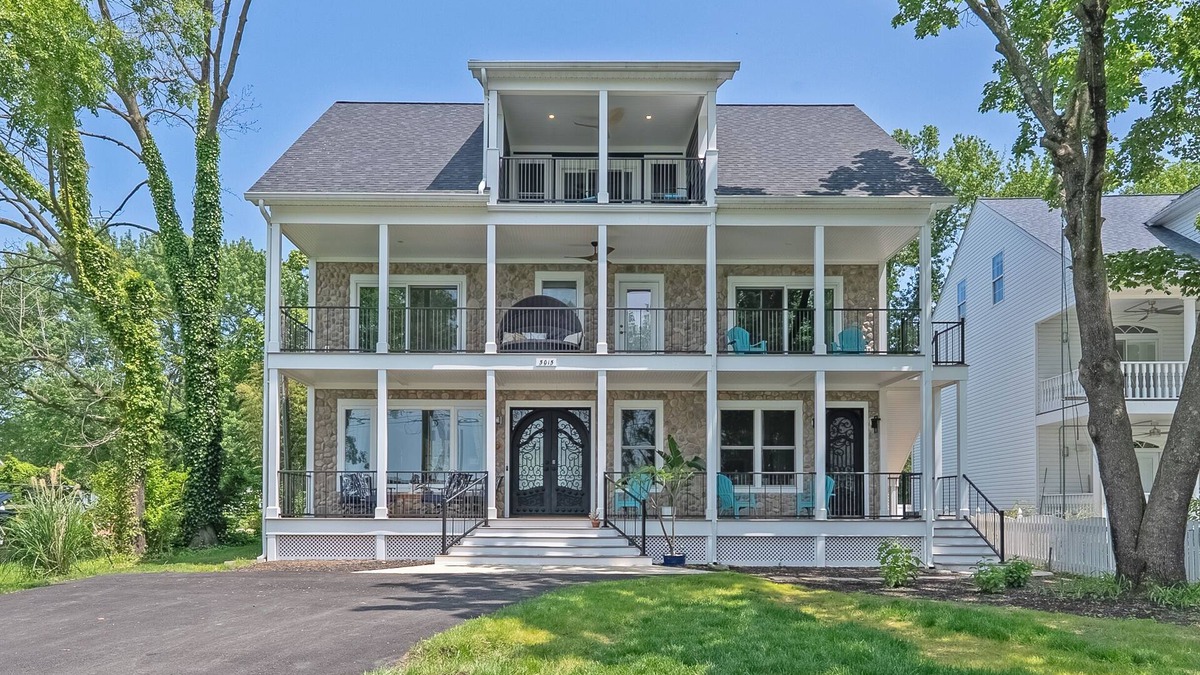Croom House | Zen Sunset Retreat on Waterfront at West River, MD