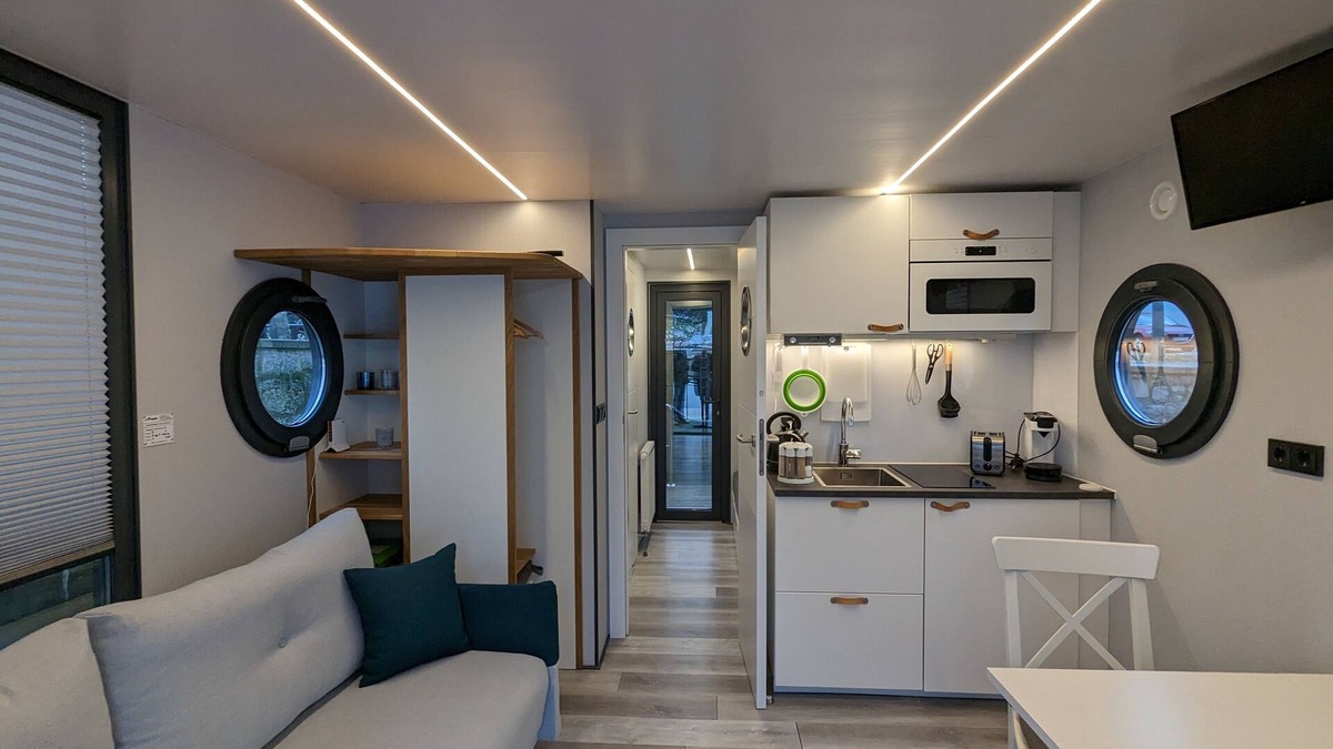 Old Town Condo | Zentral Gelegene Schwimmende Ferienwohnung mit Wasserblick