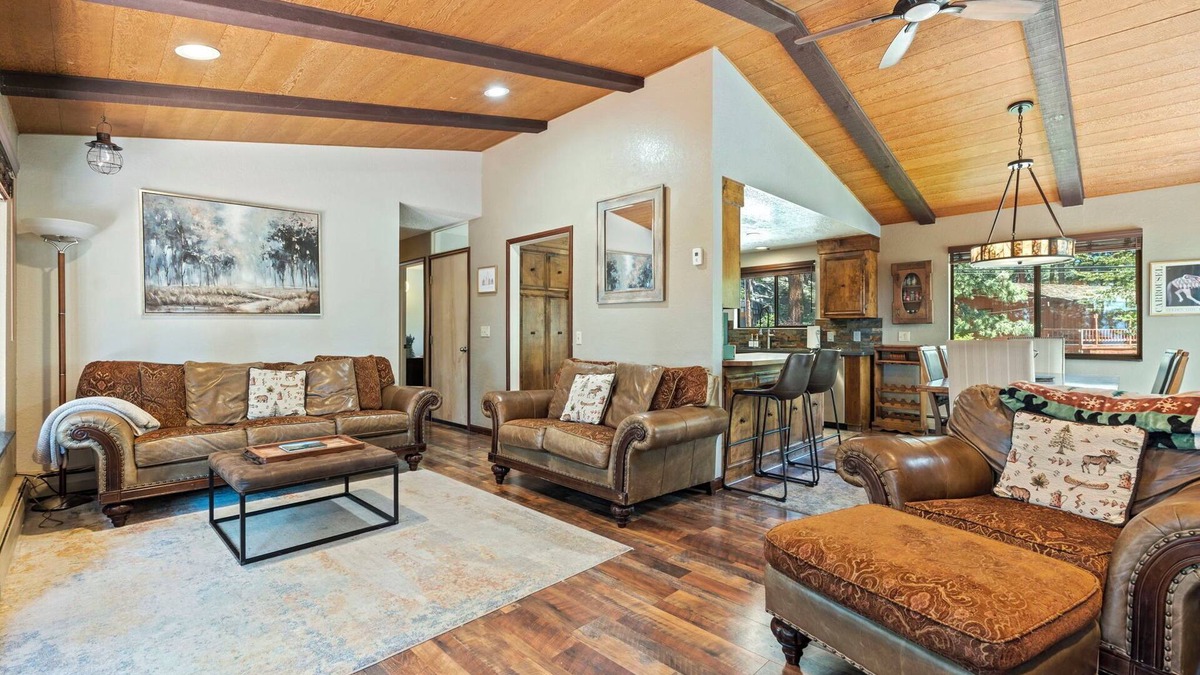 Zephyr Cove House | Zephyr Cove Home In The Hills, Lake Views, Yard, Hot Tub, Great for Pets!