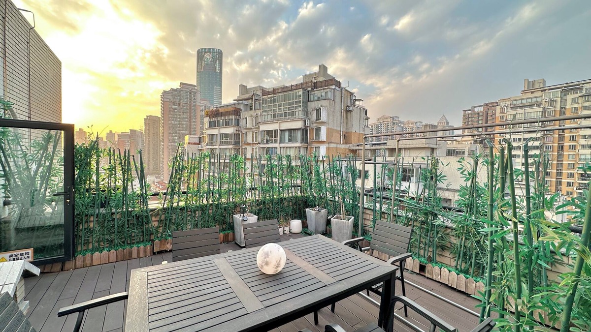 Downtown Shanghai Apartment | ZHome-Gingkgo Garden Four bedrooms