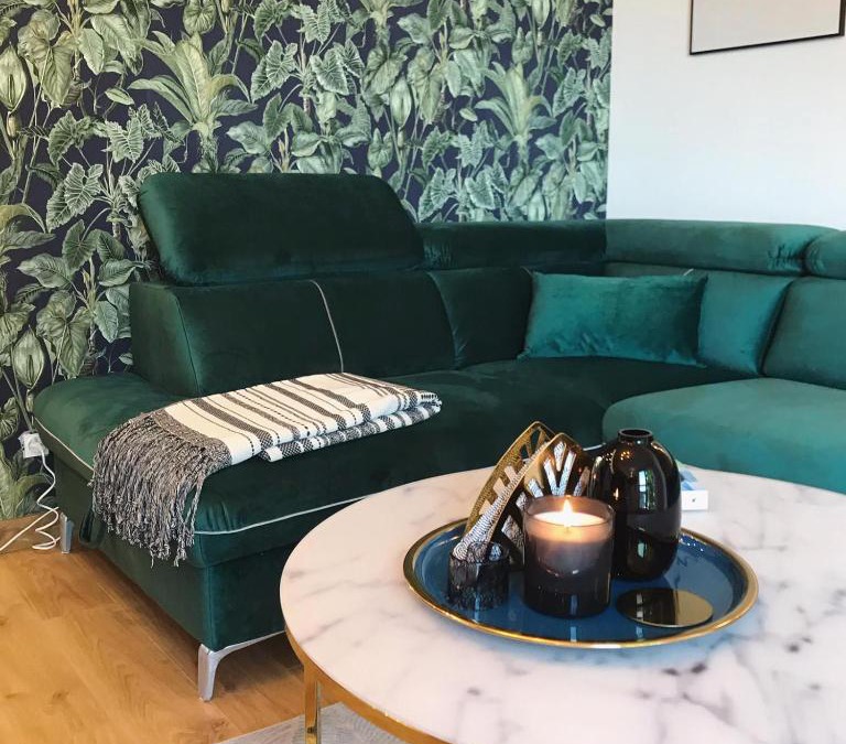 Zotow Apartment | Zielony apartament z widokiem na jezioro