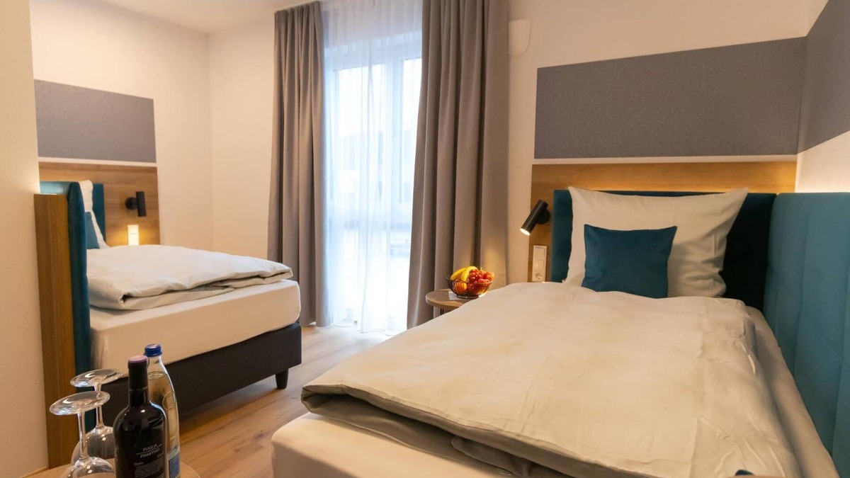 Segeten Apartment | Zweibettzimmer 22qm mit Smart-tv