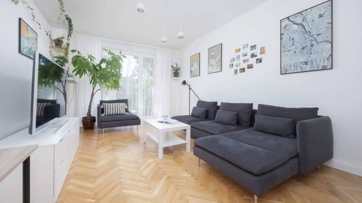 Saska Kepa Apartment | Zwycięzców 43 | Homely Apartment | Near PGE