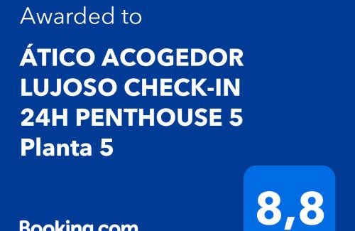 La Magdalena Apartment | ÁTICO ACOGEDOR LUJOSO CHECK-IN 24H PENTHOUSE 5 Planta 5