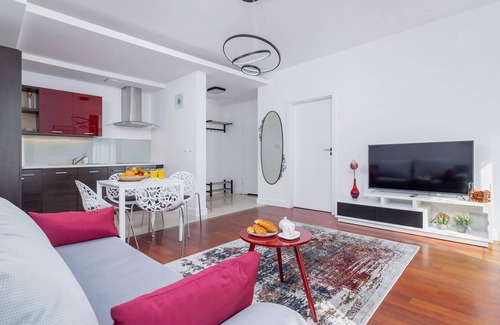 Piasek Połnoc Apartment | Łobzowska 22 | Elegant Apartment Kraków | A/C