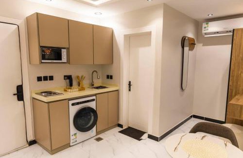Al Sulimania Apartment | استديو بصالة طعام ومطبخ بجوار برج المملكة Tv 65