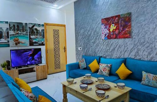 Fes Apartment | شقه معاصره ب لمسة مغربيه في فاس