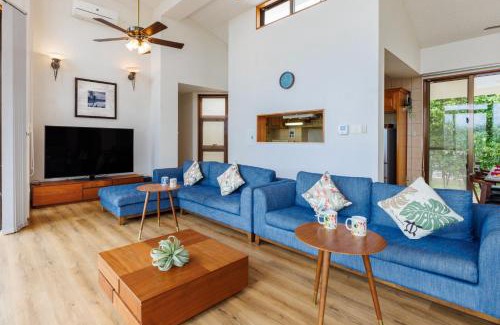 Sakiyama Villa | オーシャンビュー BBQ可能 最大15名 3寝室3バスルーム Nalu Mele Resort