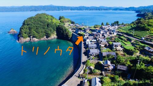 Otsuki House | オーシャンフロントで夕日眺めながら海水浴とバーベキュー出来る1日1組の貸し切り絶景宿トリノウタ