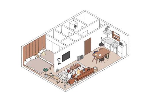 Toba Apartment | 伊勢志摩観光に最適 パールロードの玄関口 PAARU inn 2階B室 セルフチェックイン