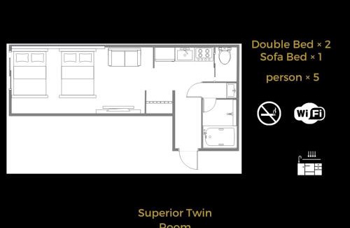 Sumiyoshi Apartment | 住吉の宿 結び Sumiyoshi No Yado MUSUBI