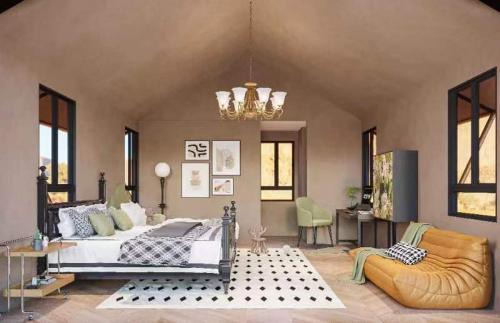 Huocheng County Hotel | 图开沙漠轻奢露营酒店