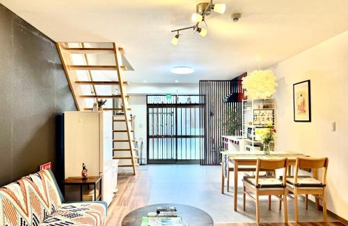 Nakazakicho Villa | 市中山居 中崎町駅3分鐘 大阪駅 梅田商圈 關西機場直達 3階日式傳統町屋 獨享110平超大空間