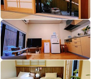 Minami House | 東雲夏~距京都站900米步行12分、近鄰東寺站150米步行2分，三室一廳兩衛浴二層獨棟~最多可住9人